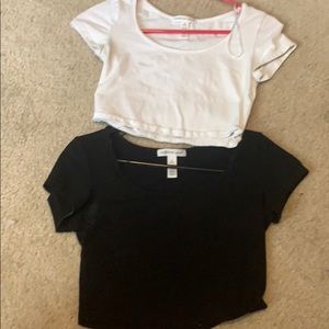 Crop top set